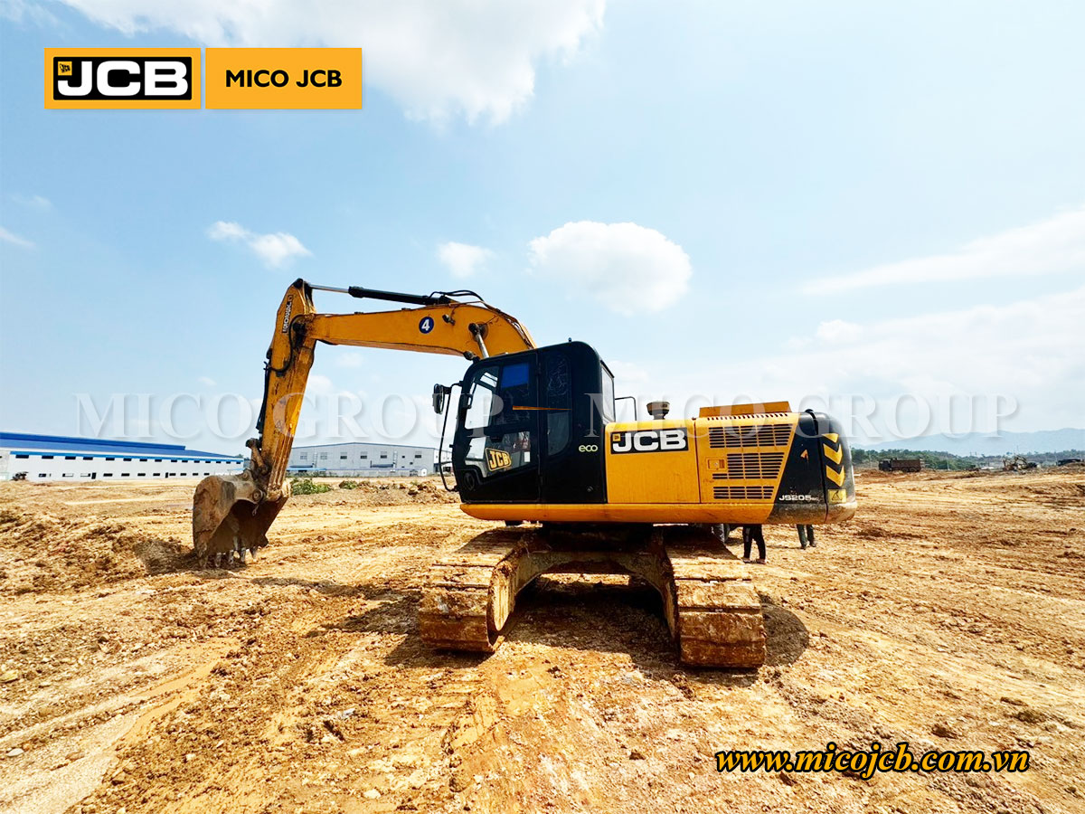 Kiểm tra & sửa chữa một số lỗi của máy xúc đào JCB JS205 - ảnh 1