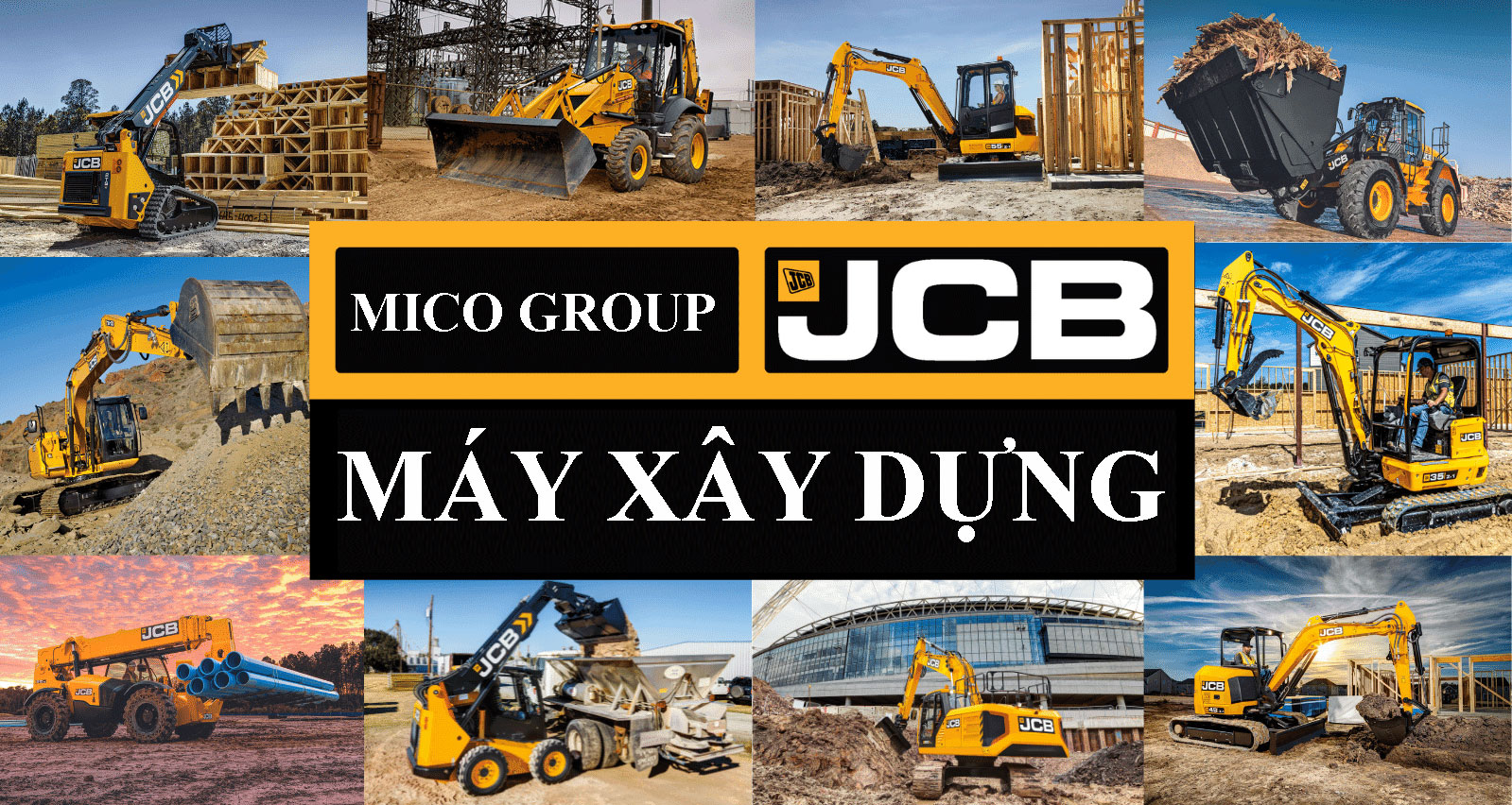 Thương hiệu Máy xây dựng JCB