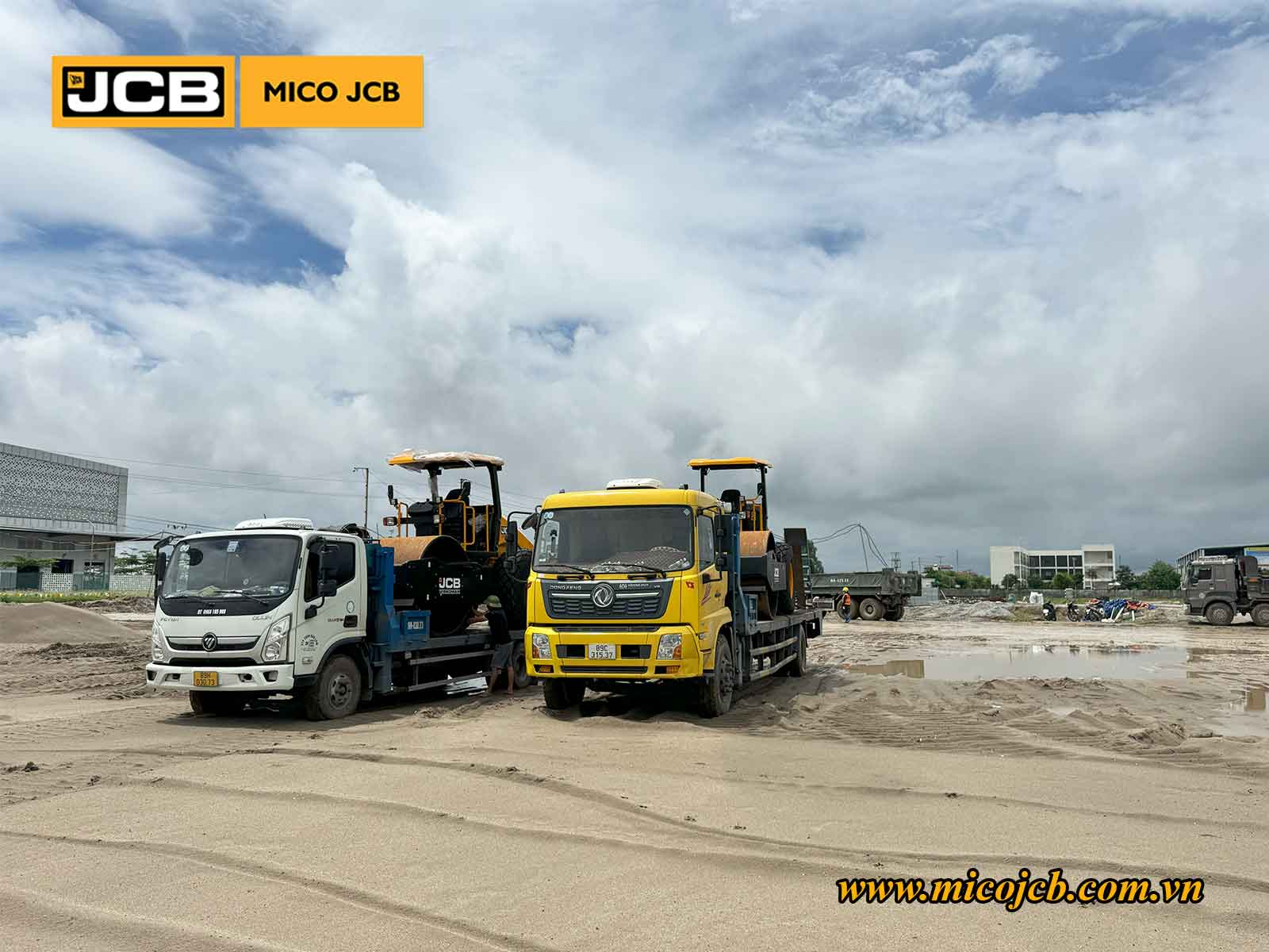 Bàn giao Xe lu JCB 116D cho khách hàng thi công xây lắp - ảnh 2