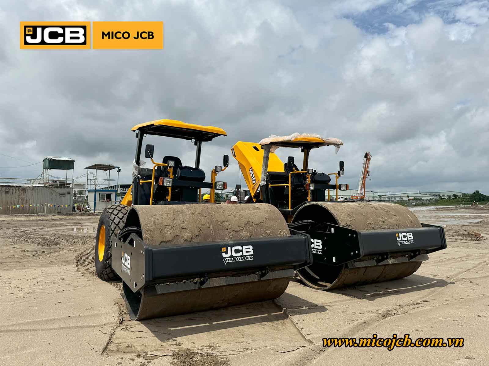 Bàn giao Xe lu JCB 116D cho khách hàng thi công xây lắp - ảnh 5