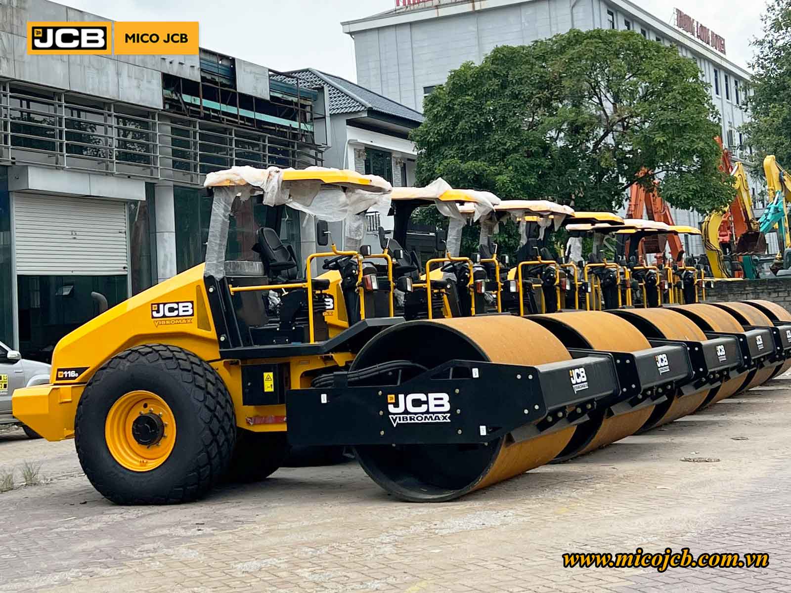 Xe lu rung JCB 116D Vibromax