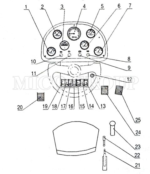 Ca bin điều khiển xe lu