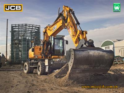 Các dòng máy đào bánh lốp JCB