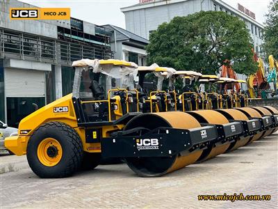 Nhập lô xe lu rung JCB 116D VIBROMAX về kho hàng