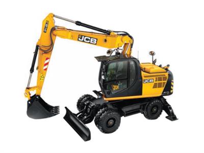 Máy đào bánh lốp JCB JS175W